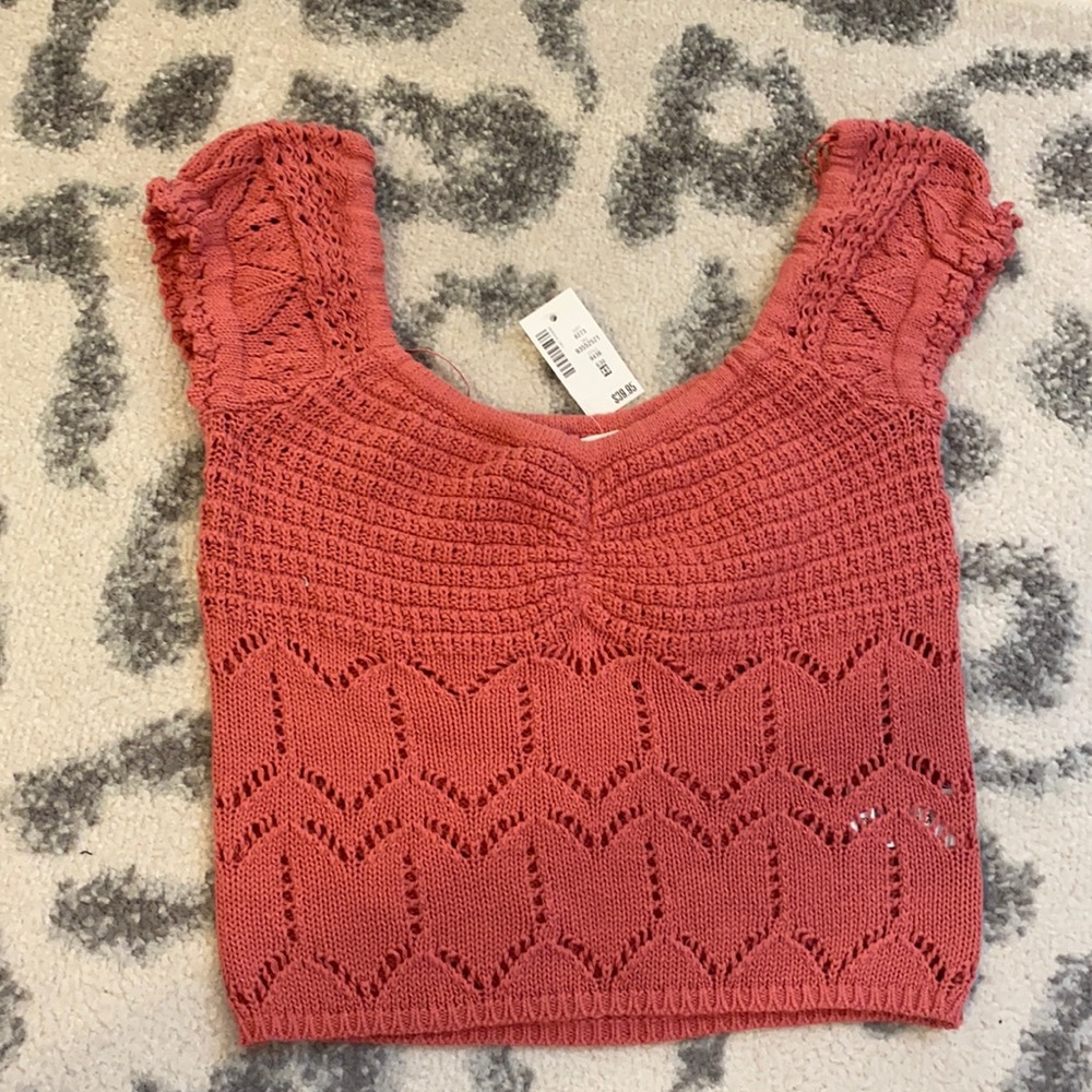 Aeropostale crochet top